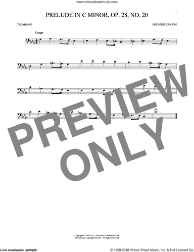 Prelude, Op. 28, No. 20