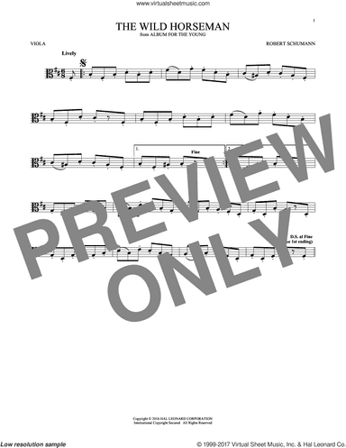The Wild Horseman (Wilder Reiter), Op. 68, No. 8