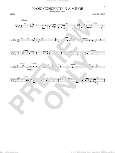 Piano Concerto In A Minor, Op. 16