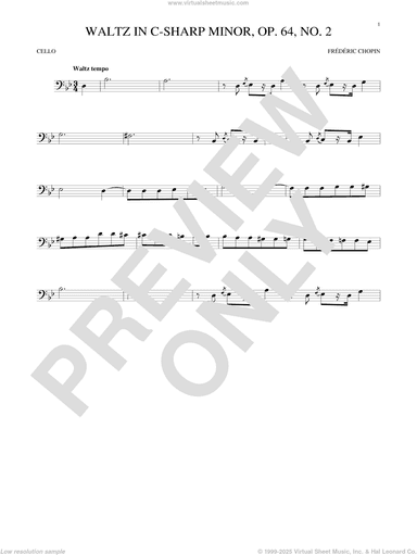 Waltz In C-Sharp Minor, Op. 64, No. 2