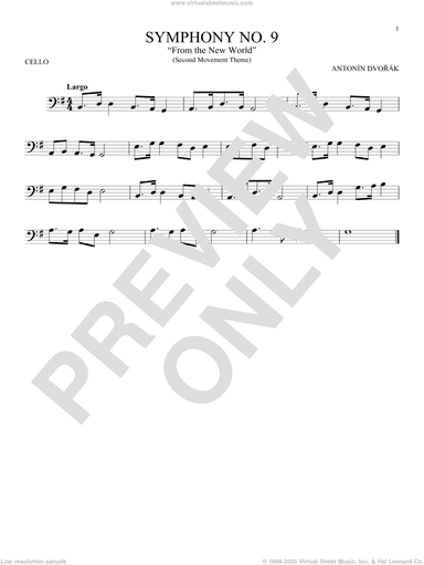 Largo From Symphony No. 9 ("New World")