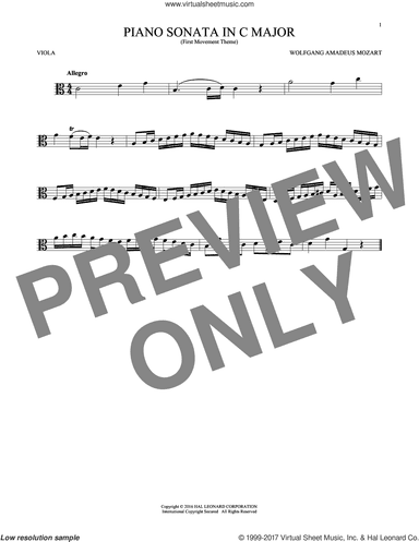 Piano Sonata In C Major