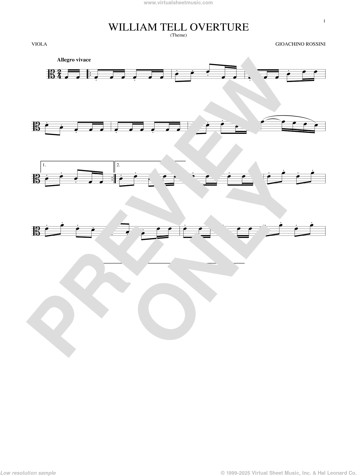 William Tell Overture