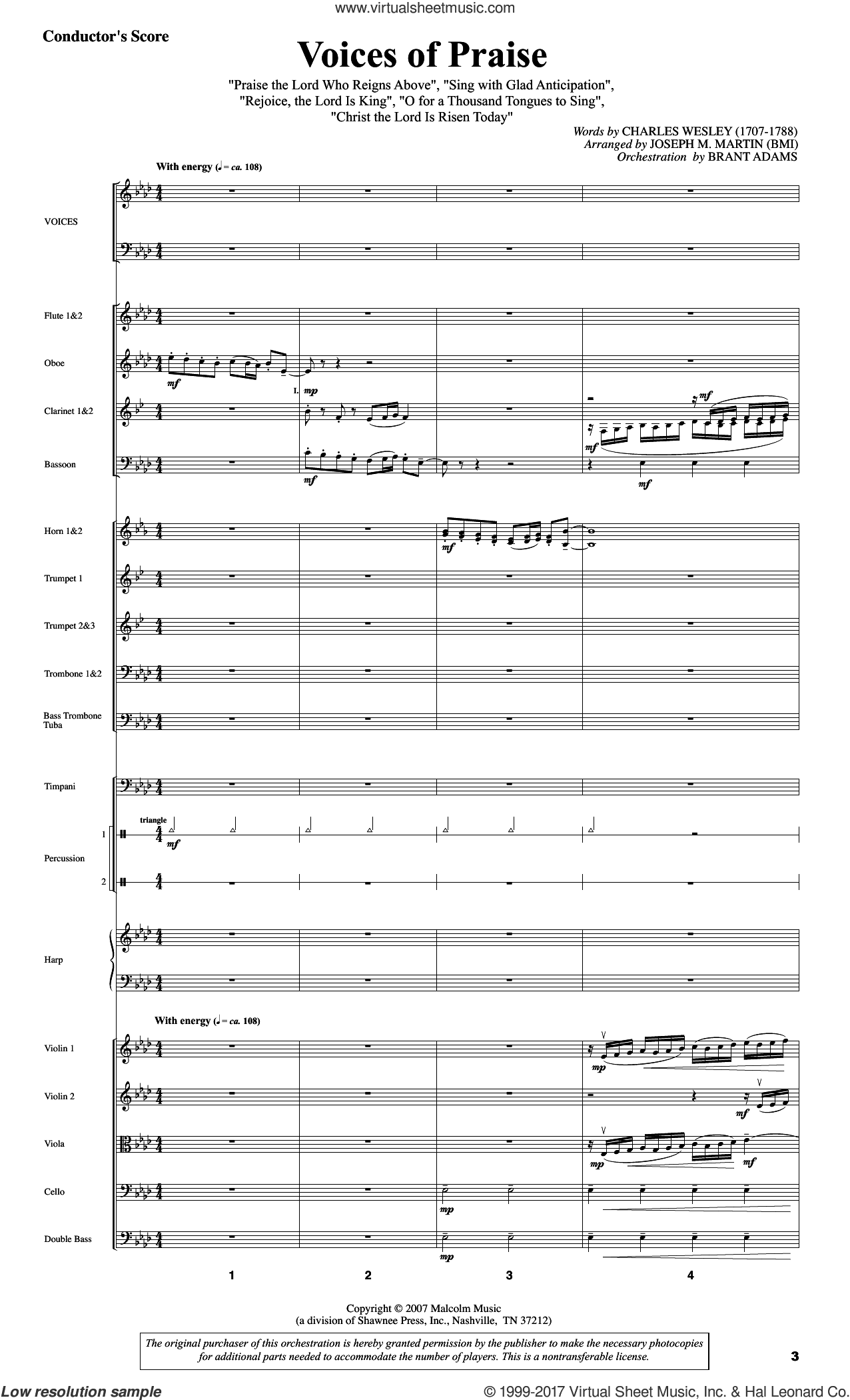 Testament of Praise (A Celebration of Faith)