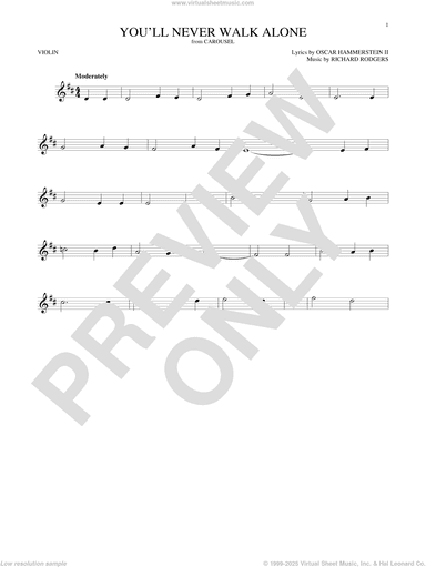 You'll Never Walk Alone (from Carousel)
