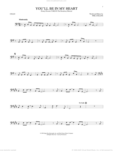 You'll Be In My Heart (from Tarzan)
