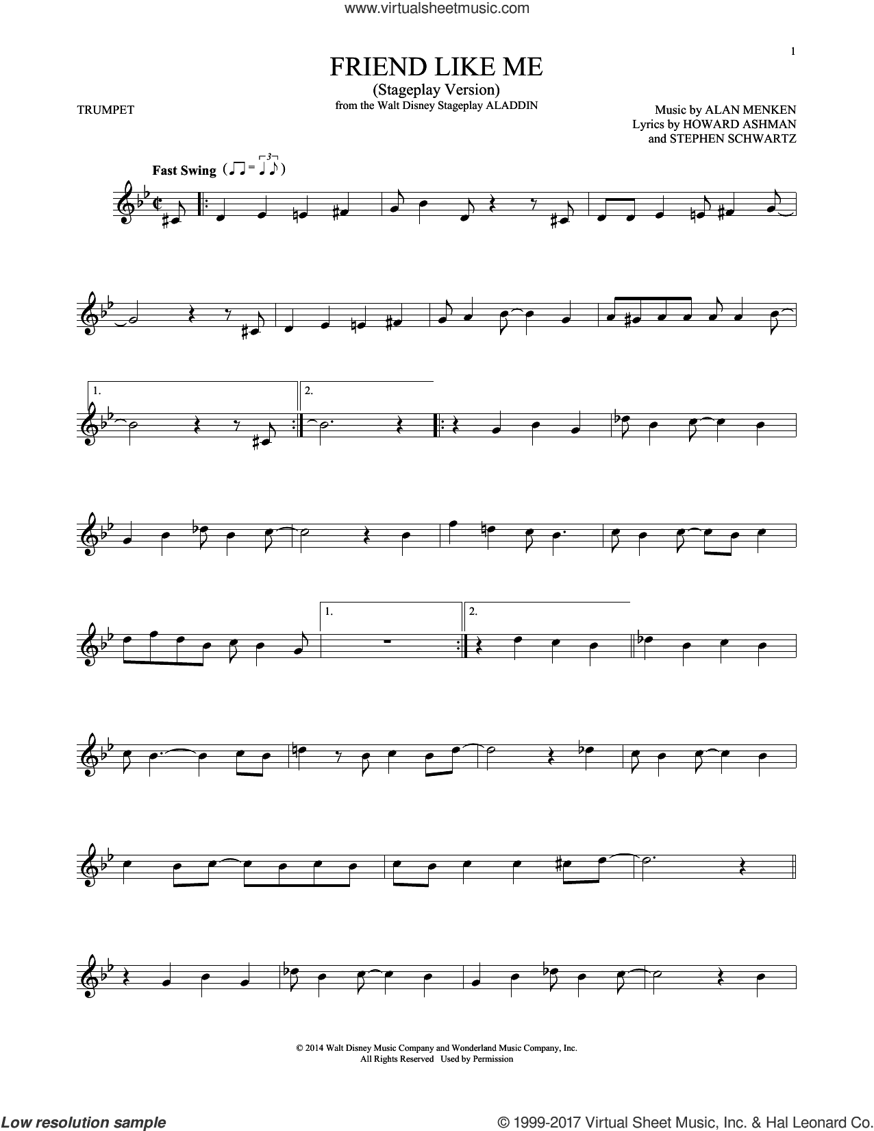 Friend Like Me (Stageplay Version) (from Aladdin: The Broadway Musical)