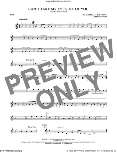 Can't Take My Eyes Off Of You (from Jersey Boys)