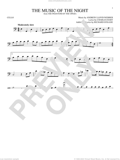 The Music Of The Night (from The Phantom Of The Opera)
