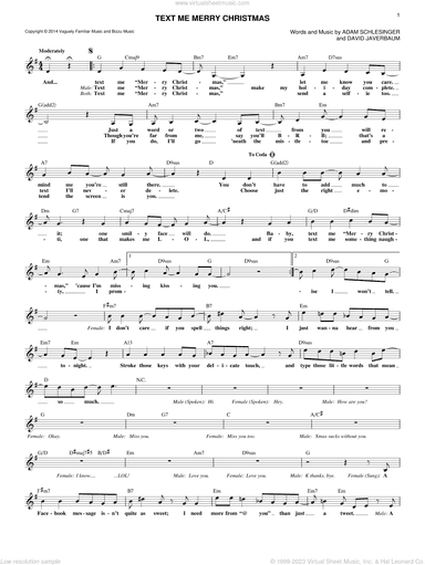 Text Me Merry Christmas (feat. Kristen Bell)