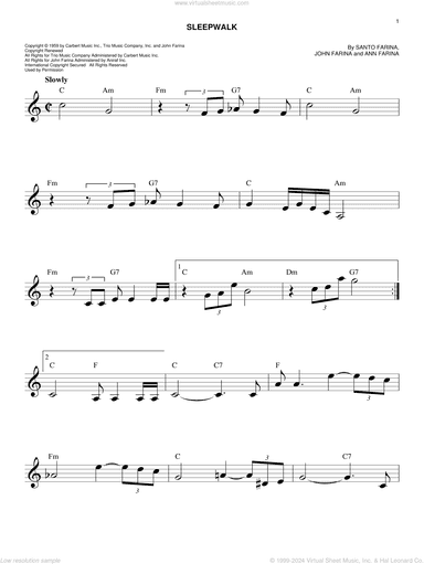 Sleepwalk (Instrumental Version)