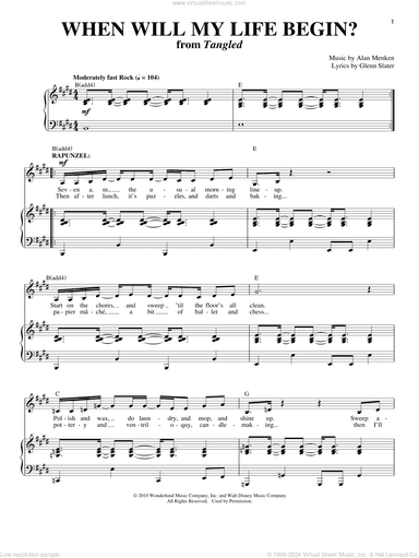When Will My Life Begin? (from Tangled)