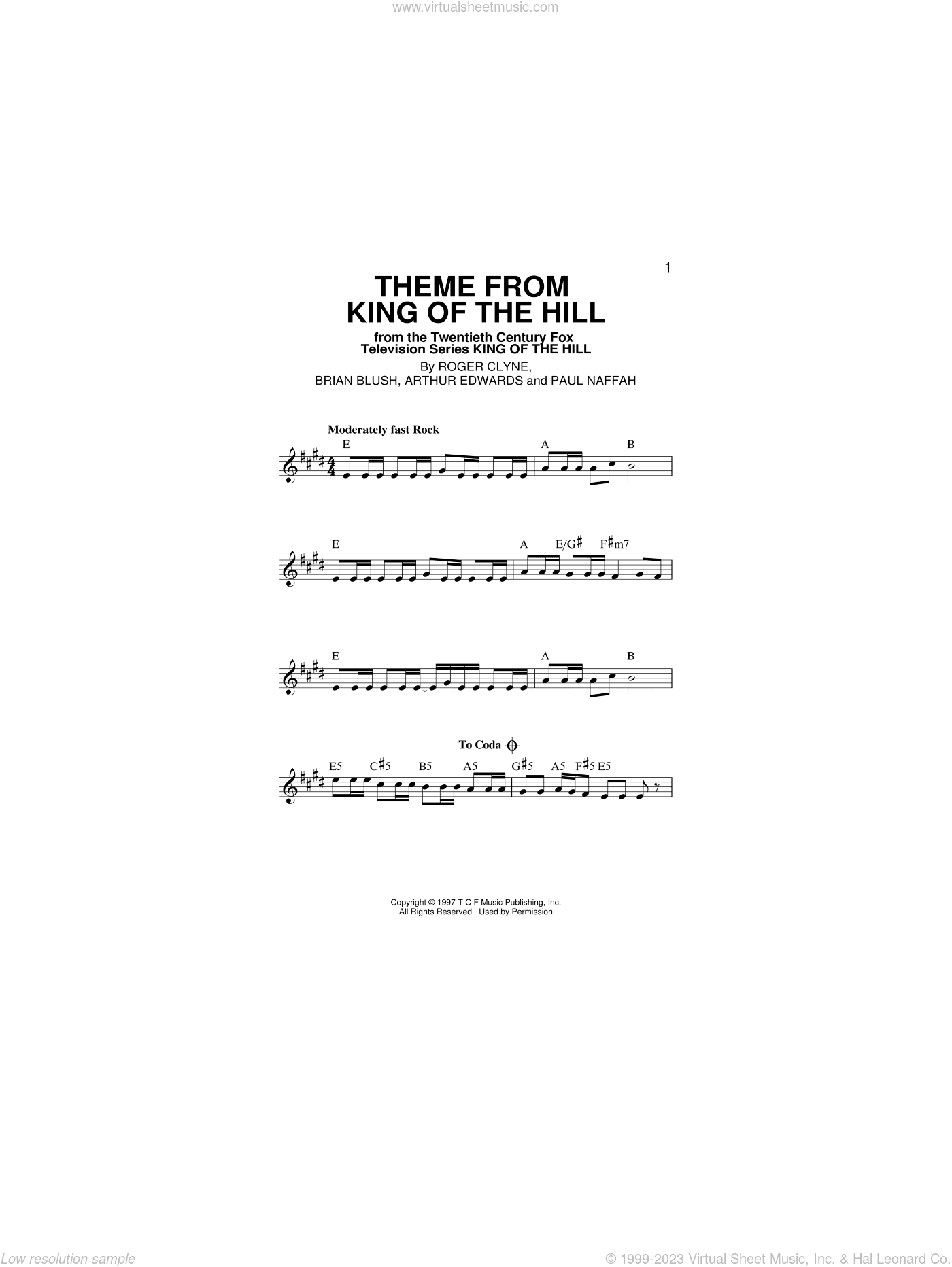Theme From King Of The Hill