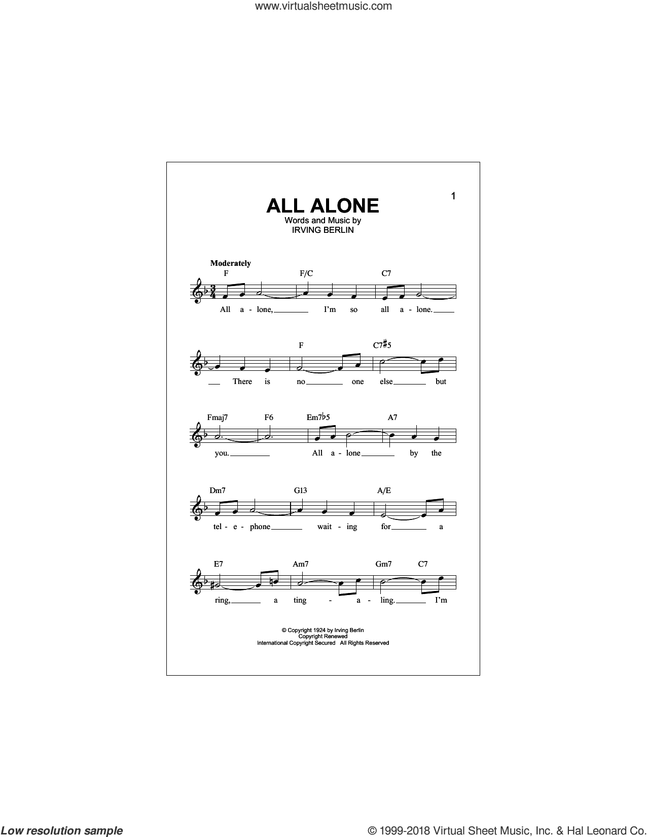 All Alone