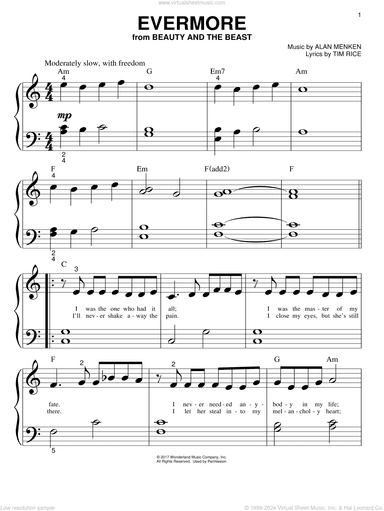 Evermore (from Beauty And The Beast)