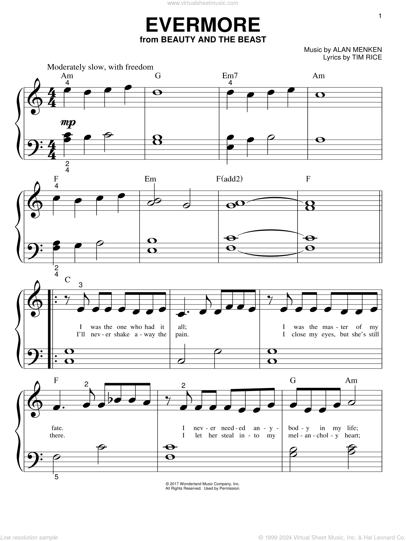 Evermore (from Beauty And The Beast)