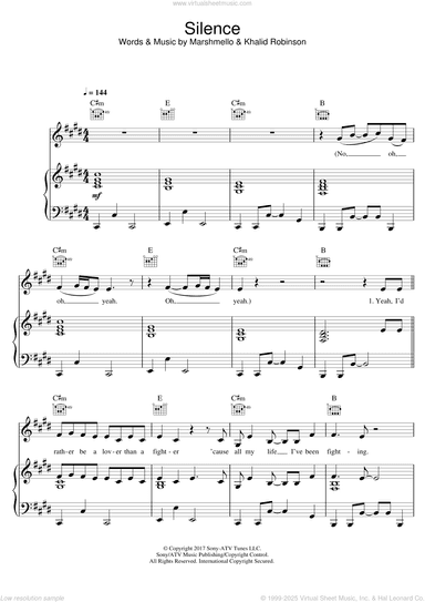Silence (featuring Khalid)