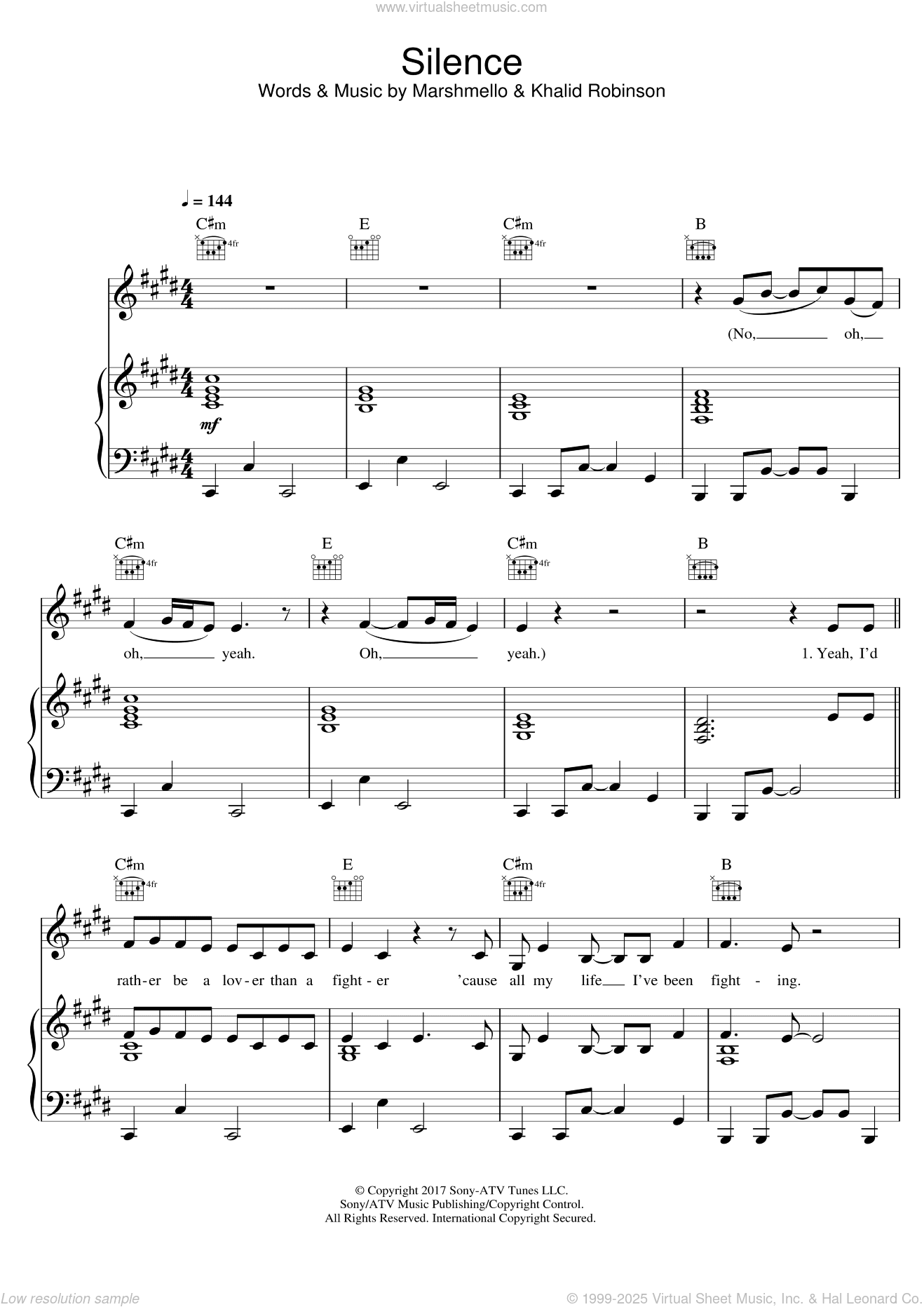 Silence (featuring Khalid)