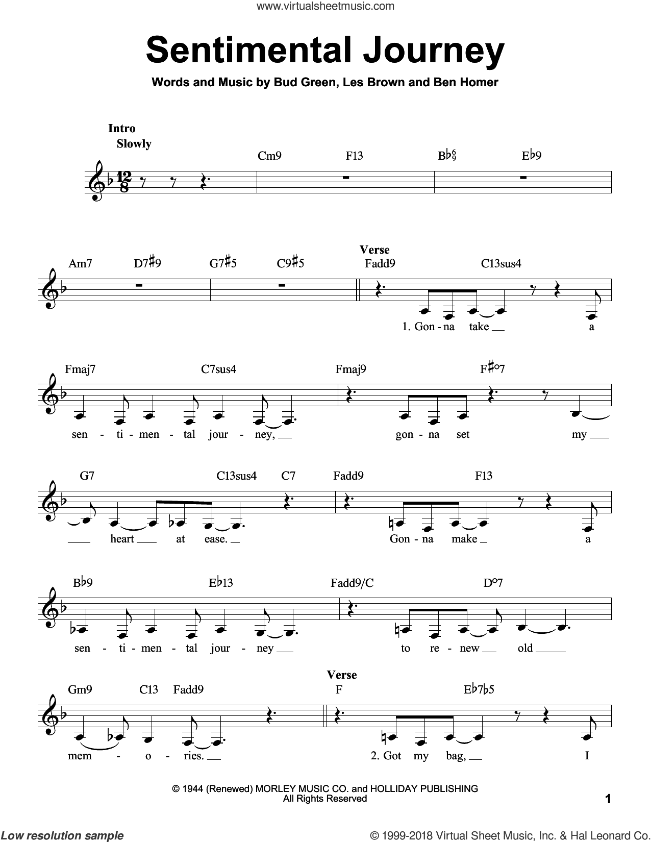 Sentimental Journey