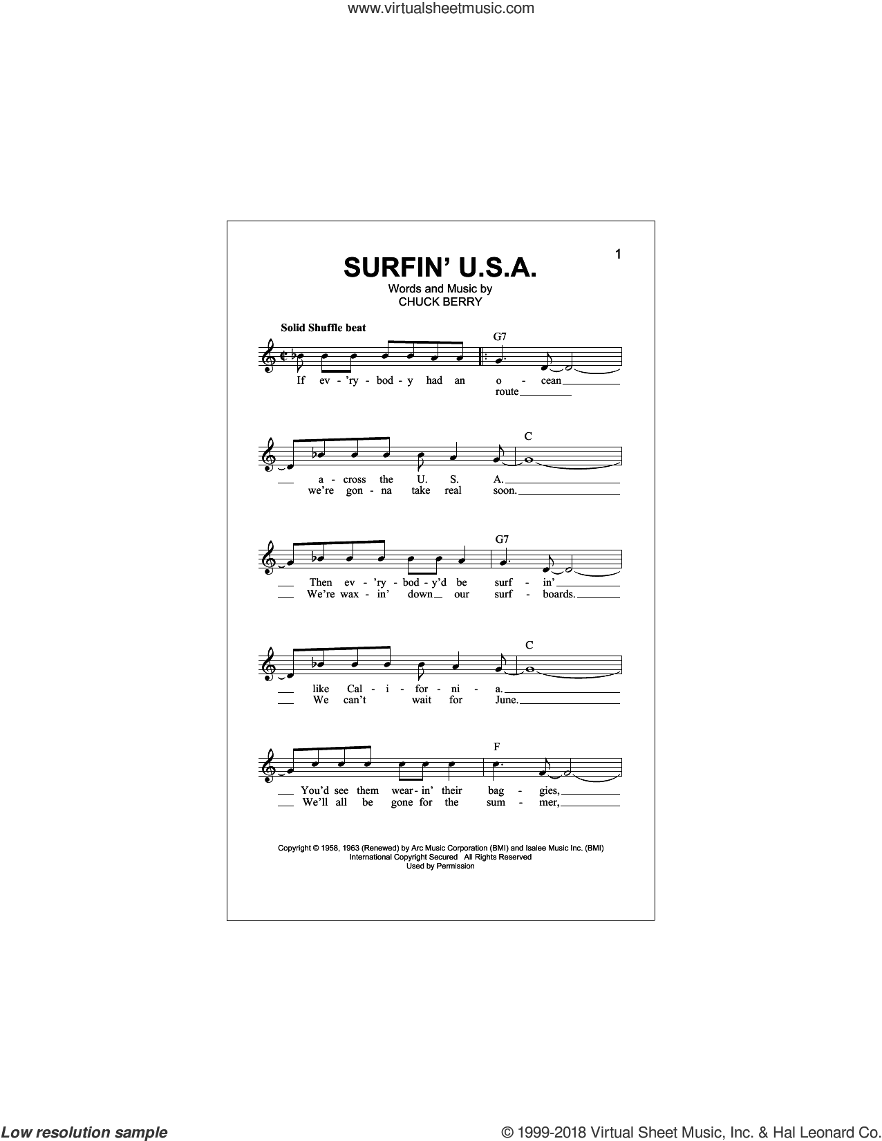 Surfin' U.S.A.