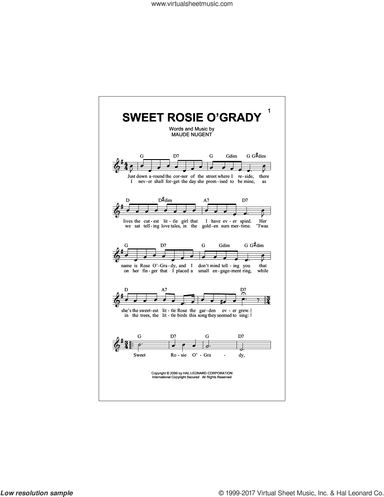 Sweet Rosie O'Grady