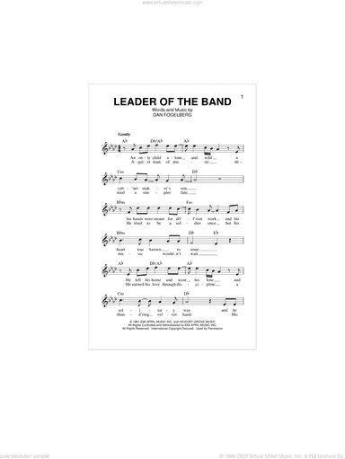 Leader Of The Band