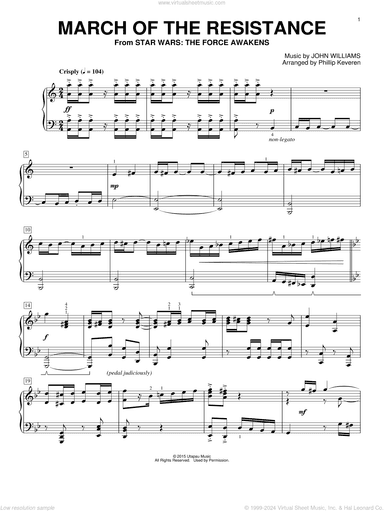 March Of The Resistance (arr. Phillip Keveren)