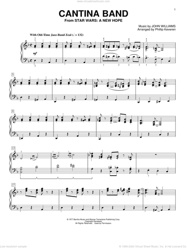 Cantina Band (from Star Wars: A New Hope) (arr. Phillip Keveren)
