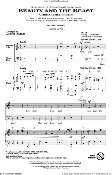 Beauty and The Beast (Choral Highlights)
