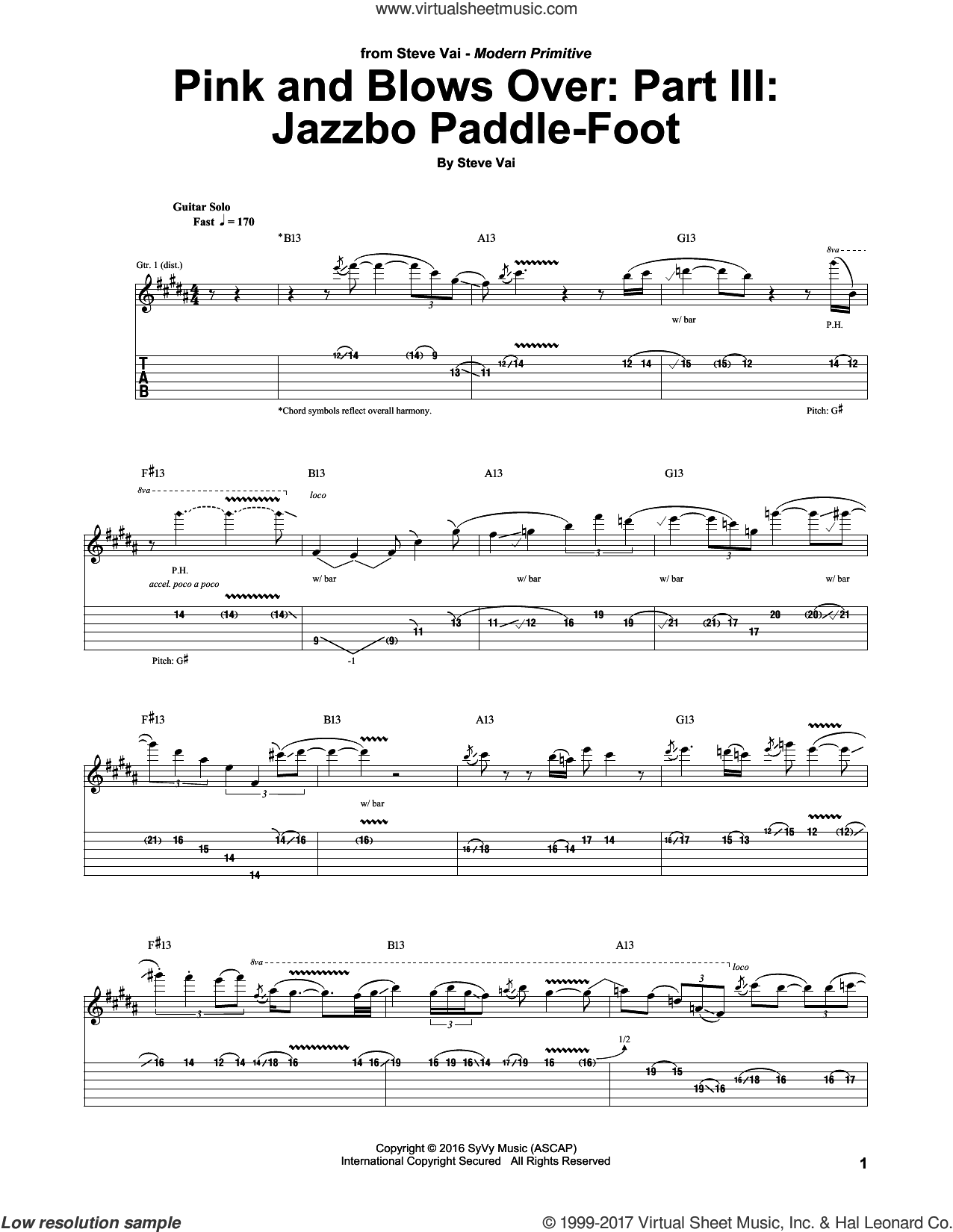 Pink And Blows Over: Part III: Jazzbo Paddle-Foot