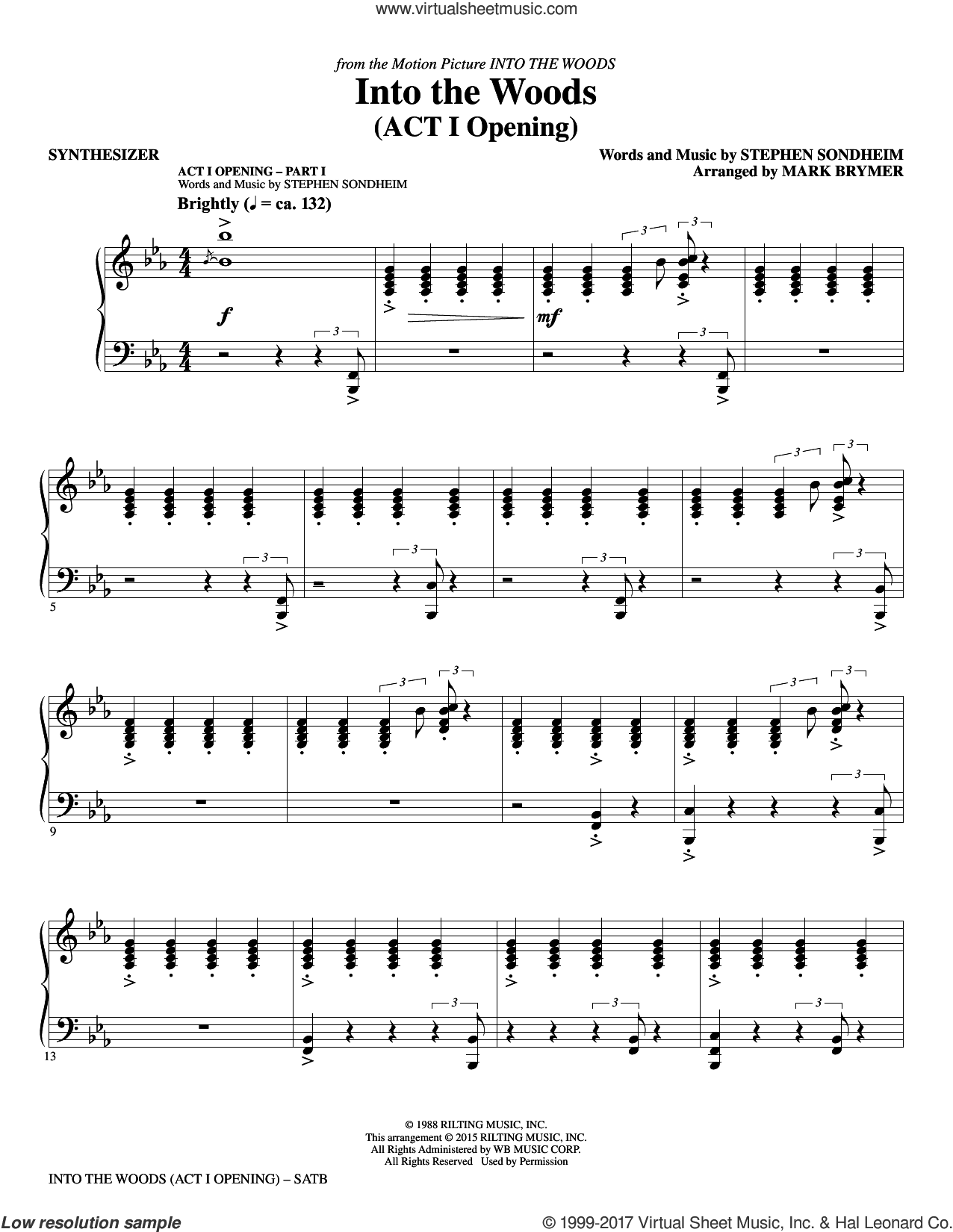 Into the Woods (complete set of parts)