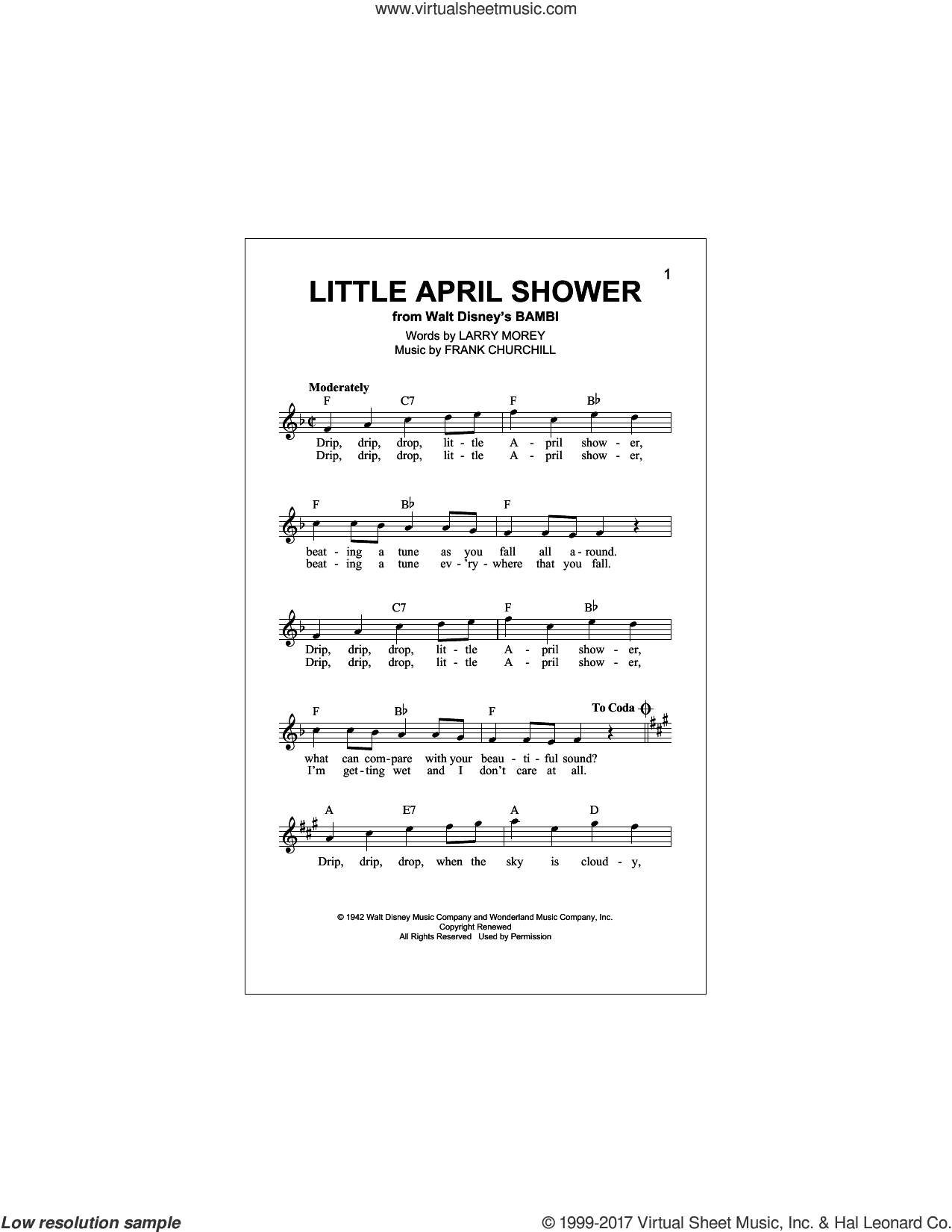 Little April Shower