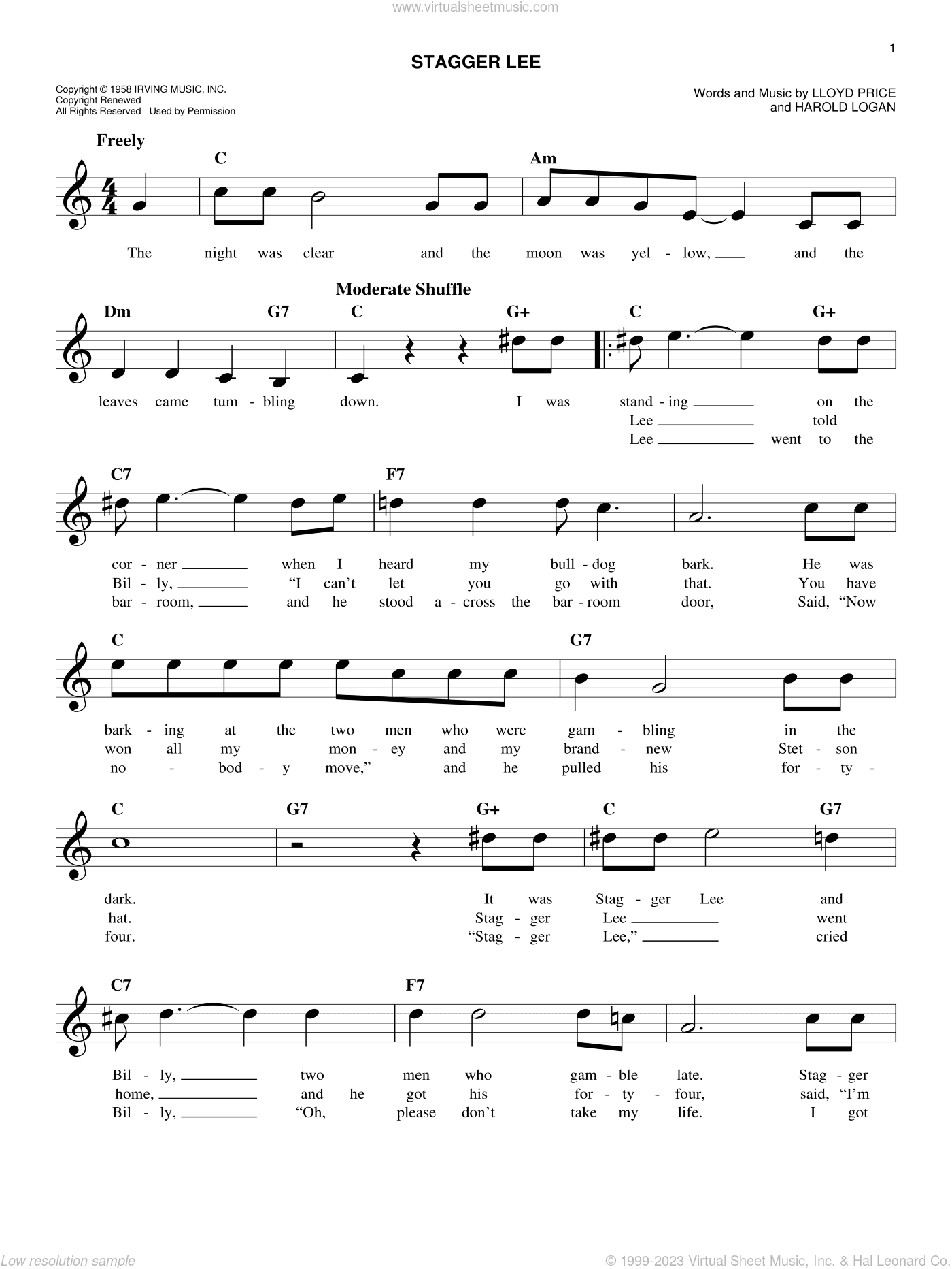 Stagger Lee