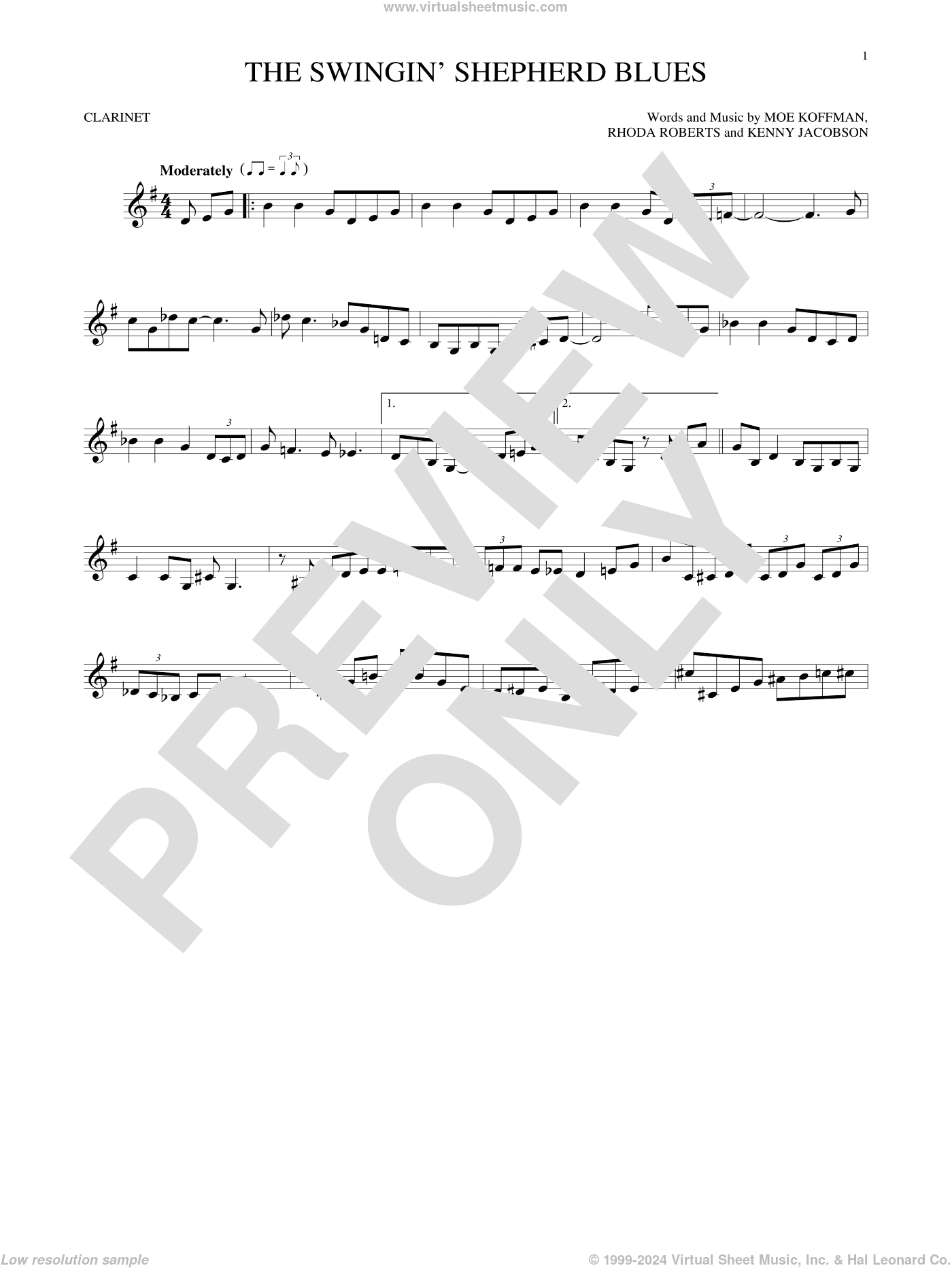 The Swingin' Shepherd Blues