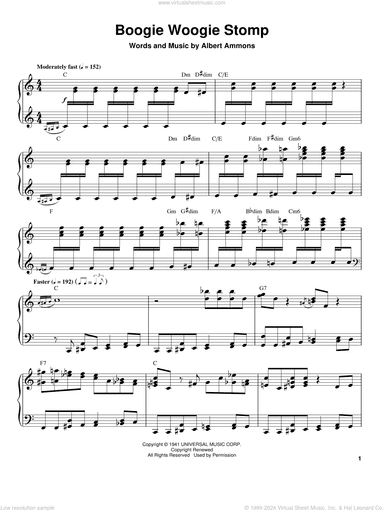 Boogie Woogie Stomp