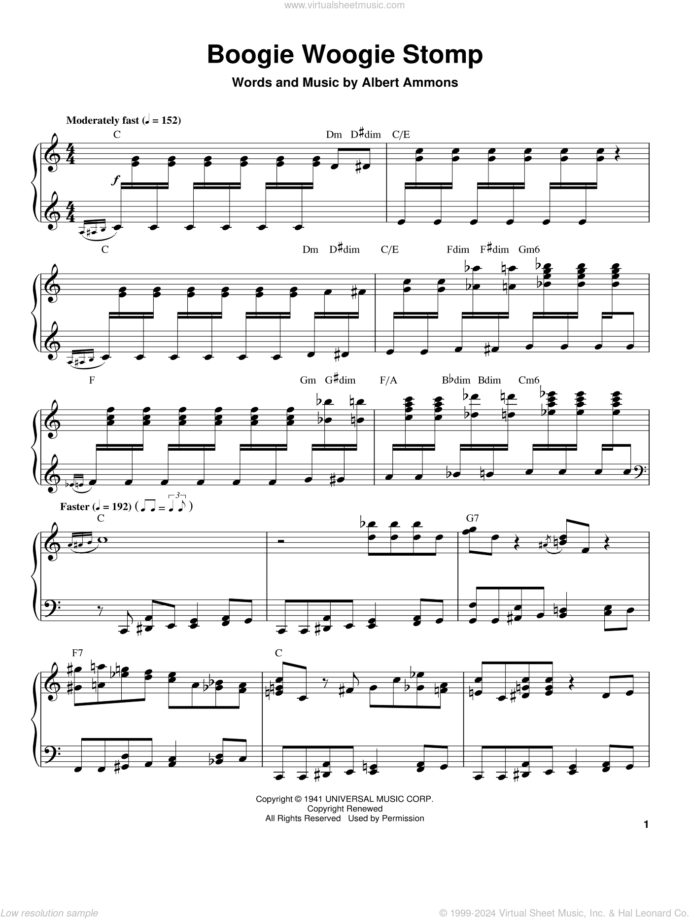 Boogie Woogie Stomp