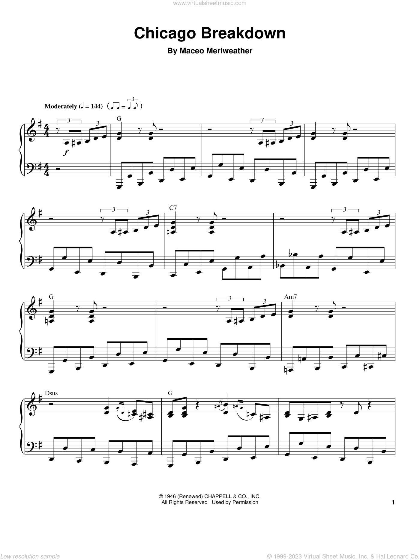 Chicago Breakdown