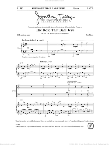 The Rose that Bare Jesu