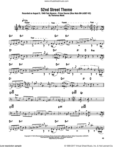 52nd Street Theme