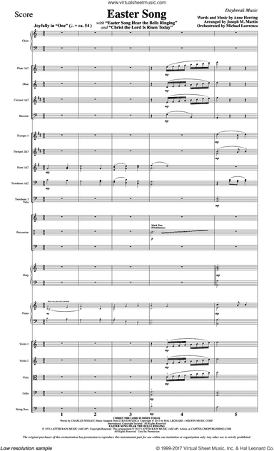 Easter Song (with Christ The Lord Is Risen Today)