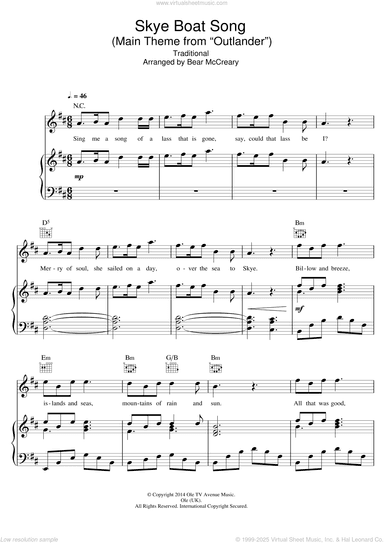 Skye Boat Song (Main Theme from Outlander)