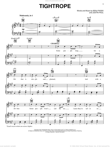 Tightrope (from The Greatest Showman)