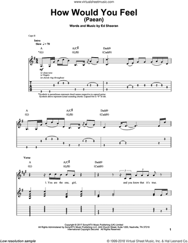 How Would You Feel (Paean)