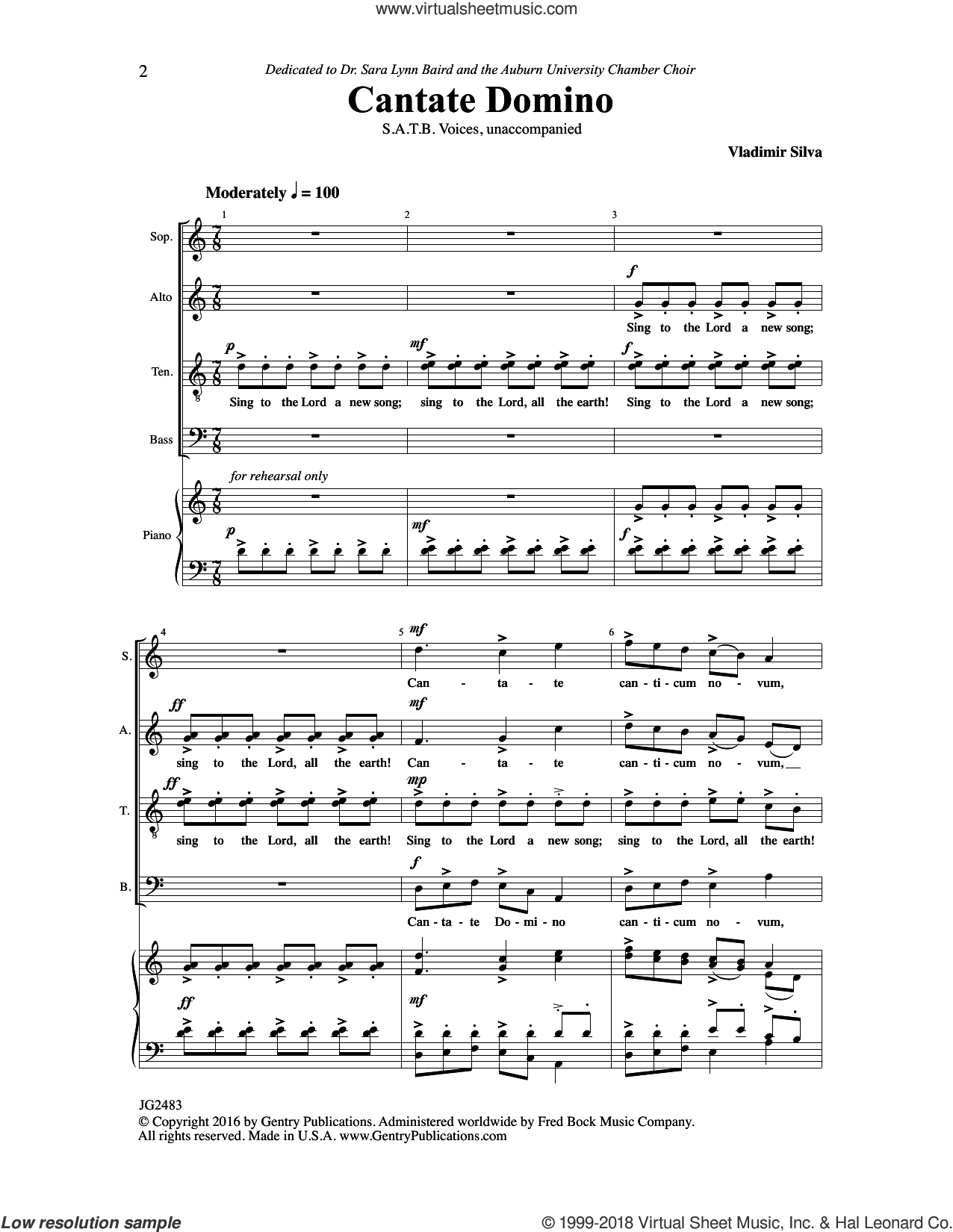 Cantate Domino
