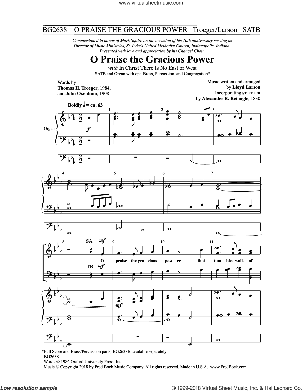 O Praise the Gracious Power