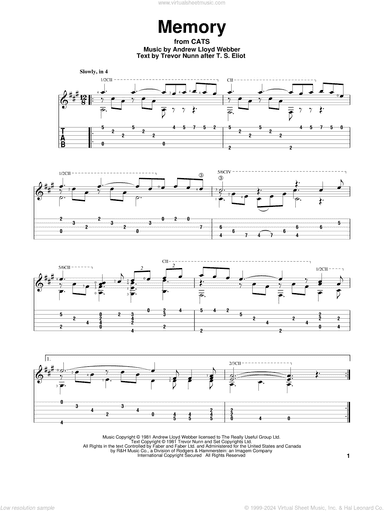 Memory (from Cats)