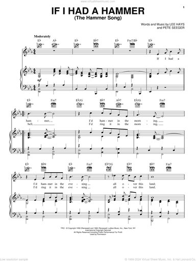 If I Had A Hammer (The Hammer Song)