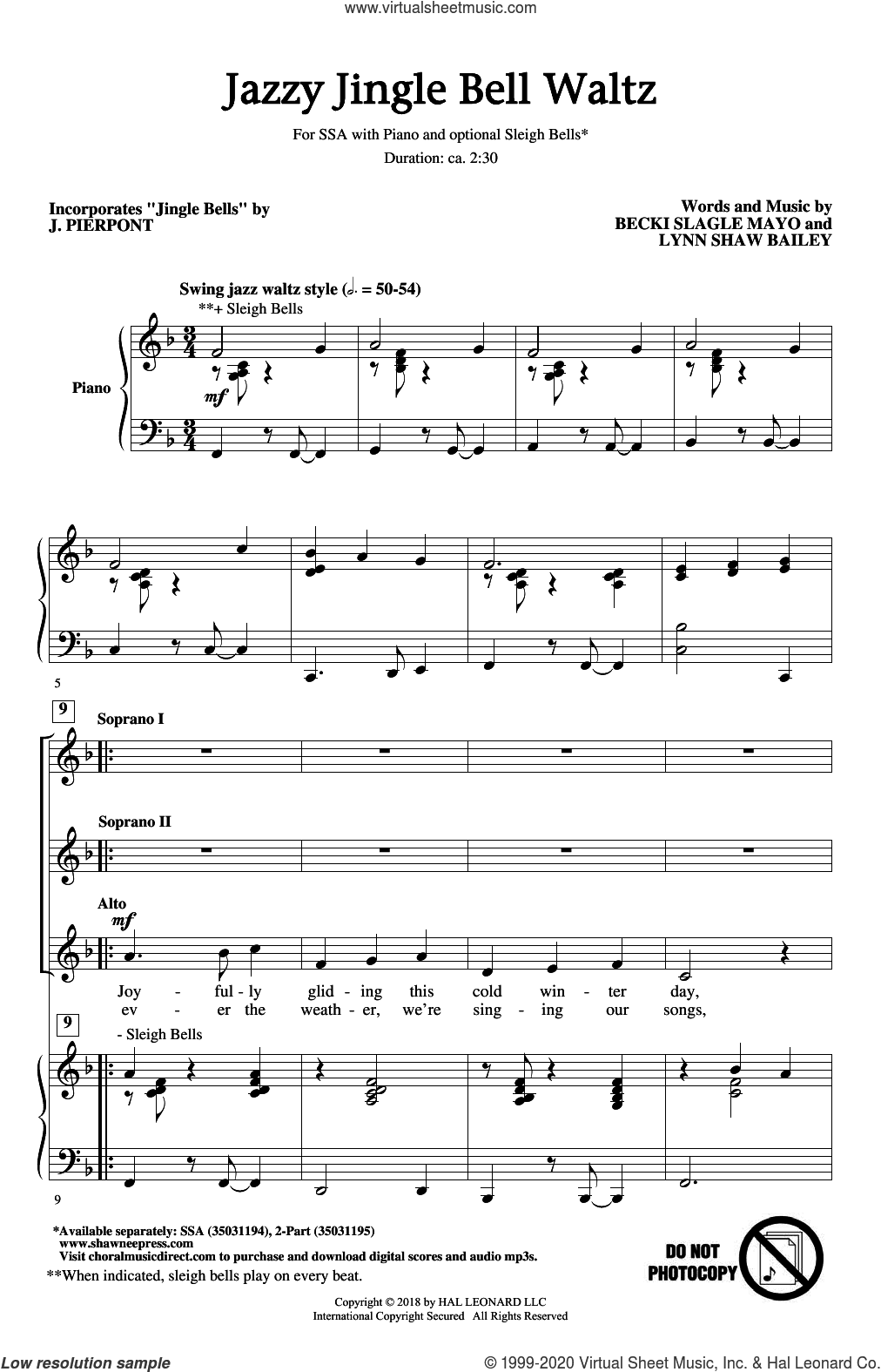 Jazzy Jingle Bell Waltz