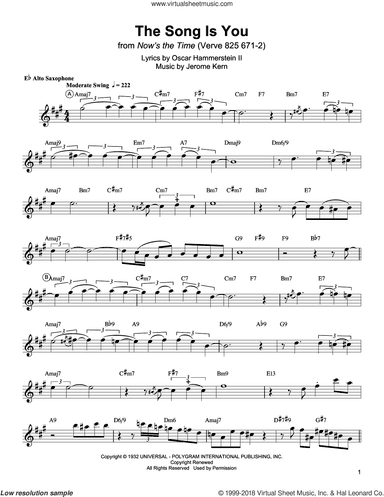 The Song Is You