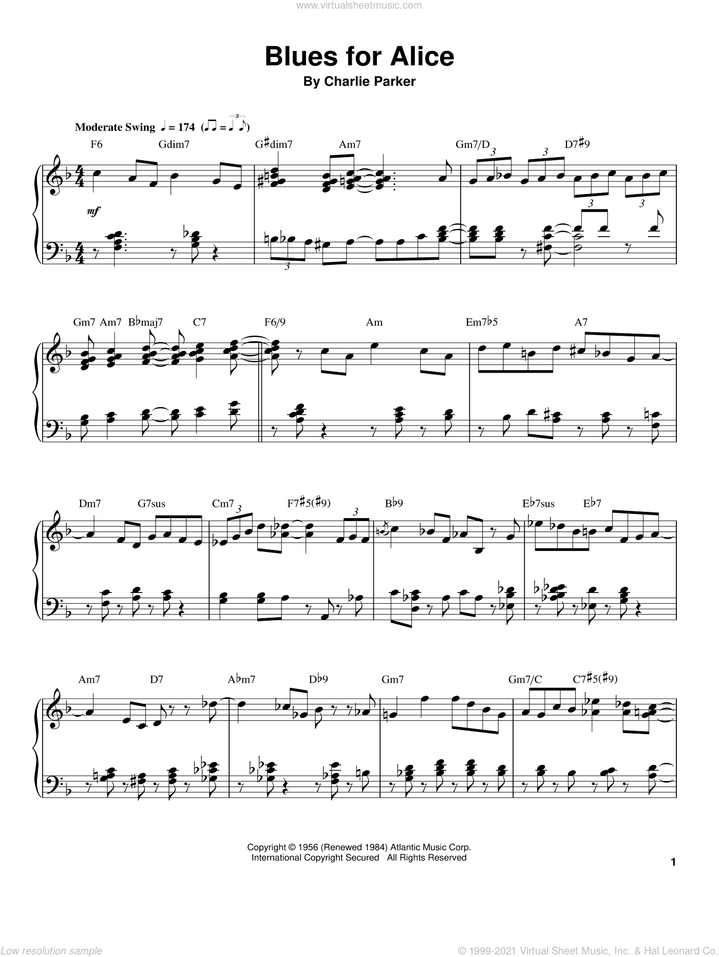 Blues For Alice